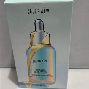 COLOR WOW Youth Juice Collagen Scalp Treatment Serum, New, bottle never opened